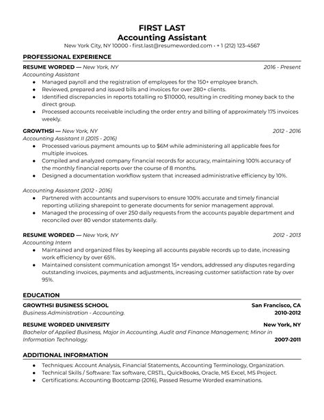 senior accounts assistant skills for resume|13 Accounting Assistant Resume Examples for 2024